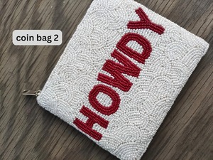 Latest Design Beaded Coin Purse <b>Women</b> Girls Hand Pouch Zipper Closure Cute Fabric Custom Halloween Color Stylish Cotton <b>Wallet</b> - Product Image 3