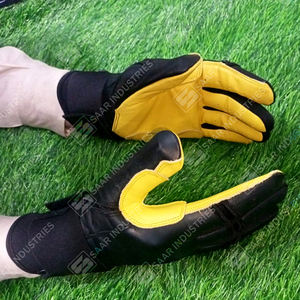 Hot Selling Baseball Batting Gloves with Polyester/Cotton Material and Hook and Loop Closure Long/Short Cuff Price - Product Image 6