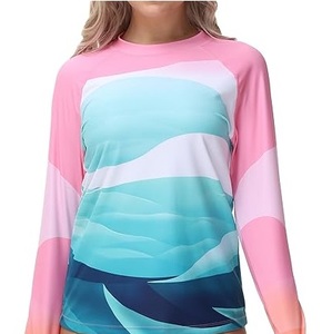 เสื้อรัดรูปแบบระเหิด MMA สำหรับผู้หญิงเสื้อแรชการ์ดระบายอากาศผลิตตามสั่งผู้ผลิตปากีสถาน - Product Image 1