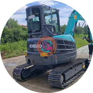 เครื่องขุดขนาดเล็กอัจฉริยะมือสอง kobelco SK55SR ญี่ปุ่นทำงานได้น้อยชั่วโมง55SR รถขุดสำหรับฟาร์ม - Product Image 2