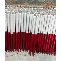 Piquets de cricket en bois personnalisés de marque supérieure, 32 pouces, équipement de terrain de qualité supérieure, sans bails inclus, épaisseur 13/16 mm, ambidextres