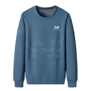 Sudaderas Ligeras de Alta Calidad para Hombre, Sólidas, Casuales, de Invierno, Resistentes al Viento, Cuello Redondo, Corte Regular, Cómodas y Transpirables - Product Image 1