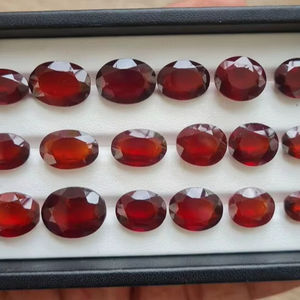 Hessonita Naranja Natural, Corte Ovalado de 8x10 mm, Piedra Preciosa Suelta de la Mejor Calidad para la Fabricación de Joyas, Venta al por Mayor - Product Image 1