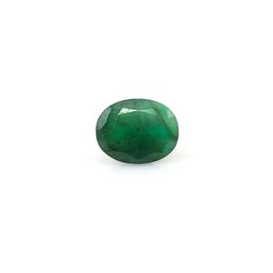 Diamante Natural de Corte Esmeralda de 4.96 Quilates, Gema Verde Facetada para Joyería, Creado en Laboratorio y Tratado con Calor, 8mm de Altura - Product Image 1