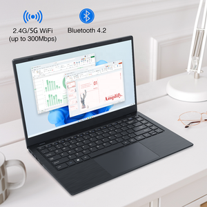 Ordinateur portable 14 pouces neuf, processeur quadricœur N4000 (2,66 GHz), 8 Go de DDR4, 256 Go de ROM, écran IPS HD 1366x768, prise US - Product Image 4