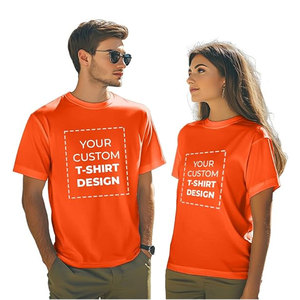 Camiseta de Algodón con Logotipo de Diseño Personalizado para Hombre y Mujer, Camiseta de Manga Corta para Hombre y Mujer, Camiseta Deportiva para Todas las Temporadas - Product Image 3