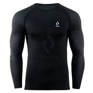 Rash Guard Manga larga Rash Guard Tamaño personalizado y diseños para hombres Ropa deportiva Cómodo Rash Guard - Product Image 1