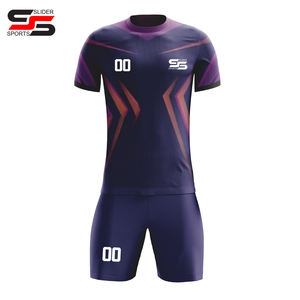 Ensemble de maillot de football d'été respirant personnalisé pour hommes 2025 avec protection anti-UV - Product Image 5