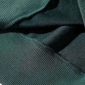 Sweat-shirts à capuche pour hommes en coton de couleur verte, coupe ample, unis, surdimensionnés, en vente, sweat-shirt à col rond personnalisé - Product Image 4