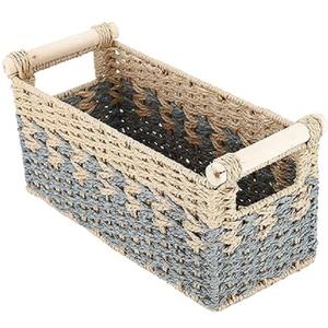 Gran oferta, cesta de almacenamiento de frutas colgante de macramé en Color verde, producto de utensilios de cocina, almacenamiento de alimentos para Picnic para el hogar y juegos de utensilios de cocina - Product Image 4