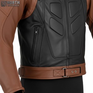 New Professional Quality Leather <b>Car</b> Racing <b>Jacket</b> For Men And New Best Design Breathable Windproof Racing <b>Jacket</b> Bomber <b>Jacket</b> - Product Image 5