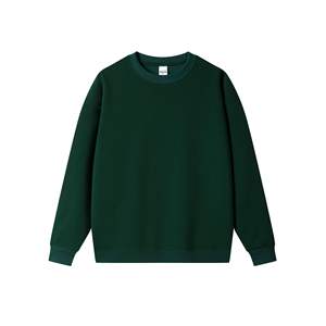 Unisex 300G Woven <b>T</b>-<b>Shirt</b> Autumn Round Neck Sweatshirt With <b>Long</b> Sleeves Casual Sports Top <b>Men</b> Fitness Pullover Oversized Fit - Product Image 4