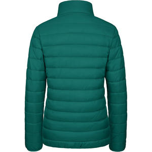 Hot Selling Women Quilted Knitted Puffer Jackets Stand Collar Welted Pockets Elastic Cuff 100% Polyester <b>Waterproof</b> Reversible - Product Image 6