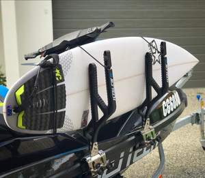 Tabla de Surf 100% Fibra de Carbono, Jet Surf, Deportes Acuáticos, 10KW, 55KM/H - Product Image 3