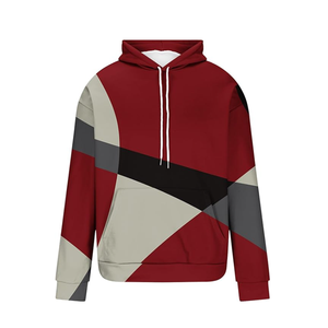 Sweats à capuche en coton surdimensionnés avec logo en polaire lourde unie de haute qualité entretenus par OEM Sweats à capuche personnalisés pour l'hiver pour hommes - Product Image 3