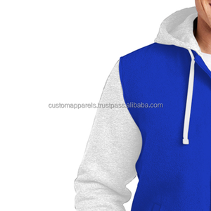 Chaqueta Varsity de Verano Cómoda y de Primera Calidad, de Lana, Resistente al Viento y Transpirable, con Cuello Alto y Logotipo Bordado en la Parte Delantera - Product Image 3