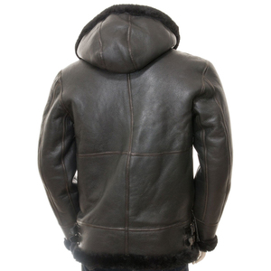Comfortable Winter Everyday Soft Genuine Leather Finish Modern Casual Waterproof Windproof Breathable Eco-Friendly High <b>Jacket</b> - Product Image 2