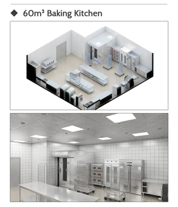 Chuyên nghiệp thiết bị nướng bánh mới đầy đủ thiết lập máy làm bánh mì & nướng lò nhà máy giá một cửa giải pháp - Product Image 2