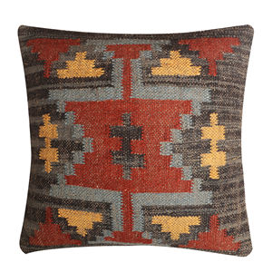 Certified Grade Geometric Pattern Cotton <b>Cushion</b> Set Colorful Home Decoration and Hotel Use Made from Polyester <b>Pillow</b> <b>Cases</b> - Product Image 2