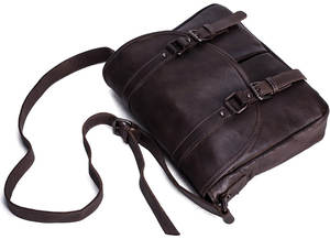 Nueva bolsa de mensajero personalizada de viaje de cuero genuino de fabricante al por mayor a un precio asequible - Product Image 5