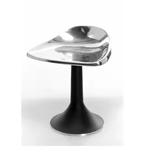 Azora Industries Offre spéciale Aluminium Design rond Argent Or Table d'appoint et table basse pour chambre Mobilier de salon - Product Image 4