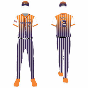 Camisetas de Béisbol Deportivas Transpirables con Descuento, 100% Poliéster, Antibacterianas, de Secado Rápido, para Uniformes de Equipos Deportivos de Tallas Grandes - Product Image 1