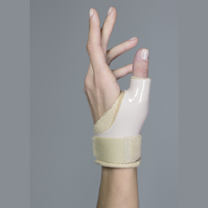 MEDICALAB Support de pouce orthopédique unisexe professionnel durable, léger, en plastique et coton, avec fermeture auto-agrippante - Product Image 1