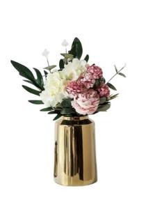 แจกันดอกไม้โลหะชายฝั่งทันสมัยทันสมัยเป็นมิตรกับสิ่งแวดล้อมสำหรับงานแต่งงานบ้านสำนักงานตกแต่งพื้นโต๊ะ - Product Image 4