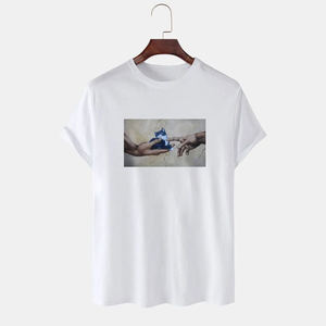 Nouveau Vintage surdimensionné hommes Logo personnalisé T-Shirt 100 pour cent coton lourd séchage rapide impression personnalisée - Product Image 1