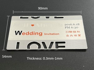 Tarjetas de Visita Metálicas Premium en Blanco – Tarjetas de Aluminio Duraderas para Marca de Lujo y Diseño Personalizado - Product Image 5