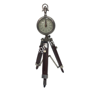 Super Selling Christmas Decorative <b>Clock</b> With Tripod Stand Famous Design Amazing Metal Wooden Floor <b>Clock</b> at Reasonable Prices - Product Image 4