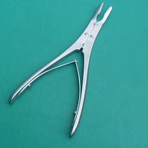 High Quality Orthopedic Surgery Instruments 15cm Double Joint Bone Rongeurs Stainless Steel Sharp <b>Pointed</b> Forceps Manual Metal - Product Image 2