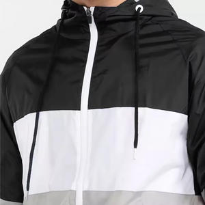 Customized Men's Windbreaker <b>Jacket</b> Windproof Full Zip Hood Custom Embroidered <b>Jacket</b> for man - Product Image 2