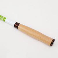 Canne à pêche télescopique multi-sections Keiryu Tenkara ultra-courte de 30 cm, action lente, poignée en carbone et bois, ultra-légère, pour enfants, pêche en ruisseau
