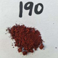 Pigment d'oxyde de fer Y101 130 couleur brique pâte de couleur maître perméable béton ciment asphalte brique