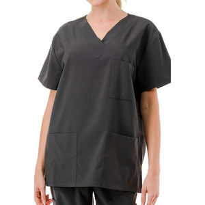 Tenues d'été pour salons de beauté, ensembles de gommages pour hommes et femmes, logo personnalisé, uniformes écologiques pour infirmières et médecins, en Spandex/Polyester - Product Image 5