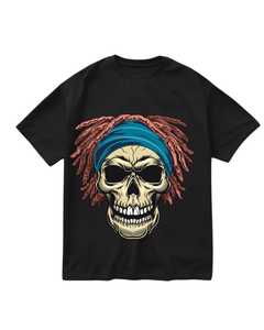 100% coton biologique unisexe surdimensionné Streetwear T-Shirt Slim Fit T-Shirt décontracté avec cou tissu tissé uni pour l'impression - Product Image 5