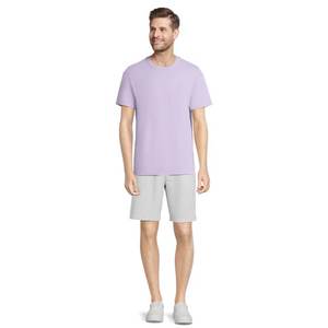 Camisetas de algodón de 300g para hombre, camiseta transpirable holgada de cuello redondo de verano de manga corta para hombre y mujer, Camiseta básica - Product Image 2