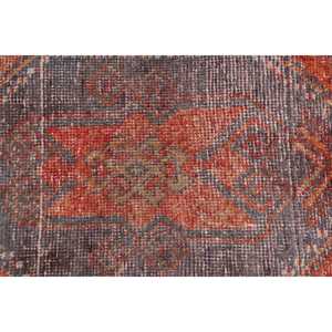 1.6x2.8 ft Rug, Vintage Turkish Small Rug, <b>Red</b> <b>Wool</b> Rug - Product Image 5