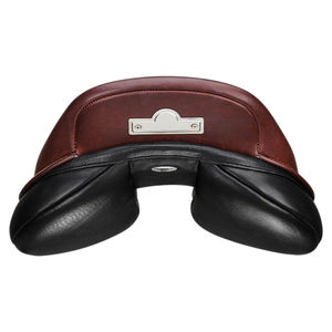 2025 gran oferta sillín de cuero americano sillín de caballo inglés occidental logotipo personalizado, sillín de doma de caballo transpirable para caballo - Product Image 3
