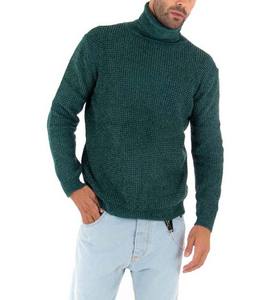 เสื้อสเวตเตอร์แบบสวมหัวของผู้ชายเสื้อสเวตเตอร์ผ้าคอตตอนระบายอากาศได้ดีสีพื้น - Product Image 5