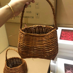 Cestas de ratán, Material Natural tejido a mano de Vietnam para almacenamiento de cocina y exhibición decorativa, cestas de ratán para el hogar - Product Image 1