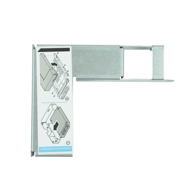 2.5" 3.5" Aluminum Hybrid Converter Mounting Bracket 9W8C4 09W8C4 Y004G N6RRK for X7K8W/F238F/KG1CH/D962C SAS/SATA HDD Tray