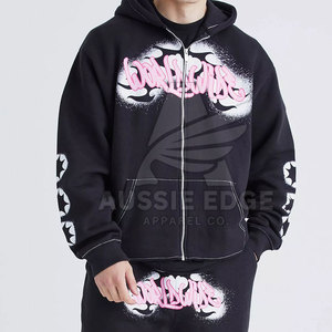 Chándal DTG de alta calidad con cuello redondo, talla grande, chándal DTG informal para adultos - Product Image 4