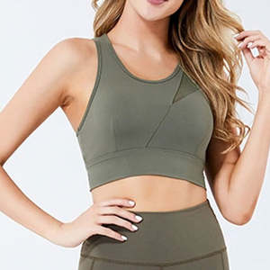 Diseño totalmente personalizado Fitness Yoga Set Tamaño regular Plain Dyed Legging & Bra Yoga Set para mujeres - Product Image 6