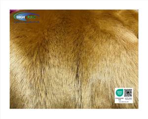 Tissu en fausse fourrure à poils longs de couleur marron, 30 mm, tricoté, peluche, 100% polyester, Thaïlande, haute qualité, pour vêtements, jouets - Product Image 2