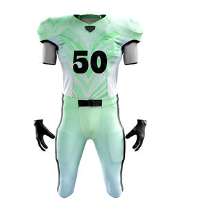 Made Best Price Men's American Football Uniform Hot <b>Sale</b> Sports Wear Sublimation Plus Size Men's American Football Uniform - Product Image 5
