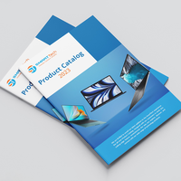Impression de brochures, catalogues et livrets sur papier offset personnalisé de haute qualité avec impression offset et reliure cousue