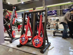 Shandong เครื่องออกกำลังกาย MND โหลดแผ่นยิมพาณิชย์เครื่อง <span class=keywords><strong>PL</strong></span>-24สะโพกหลายแบบมีความแข็งแรง - Product Image 2