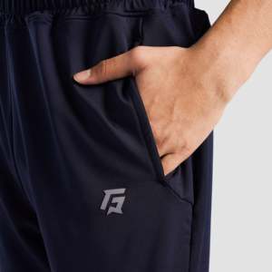 Pantalones Casuales Juveniles 002 Pro Fit, Color Azul Marino, Talla XL, 100% Algodón, Cintura Elástica, Personalizables, Corduroy, Cierre de Cremallera, Ligeros - Product Image 4